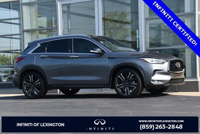 used 2021 INFINITI QX50 car, priced at $26,999