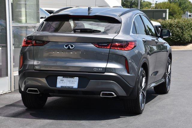 new 2025 INFINITI QX55 car, priced at $49,998