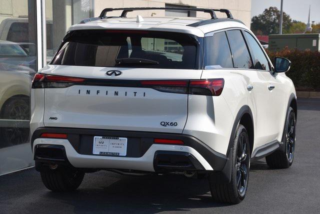 new 2025 INFINITI QX60 car, priced at $62,510