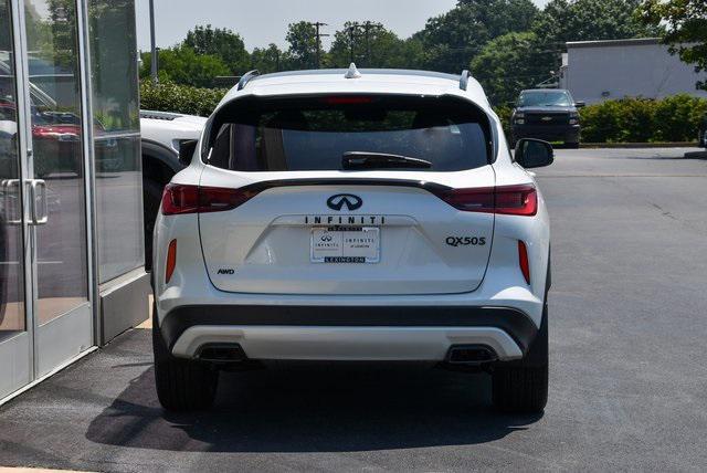 new 2025 INFINITI QX50 car, priced at $43,988