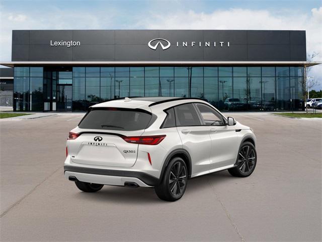new 2025 INFINITI QX50 car, priced at $46,777