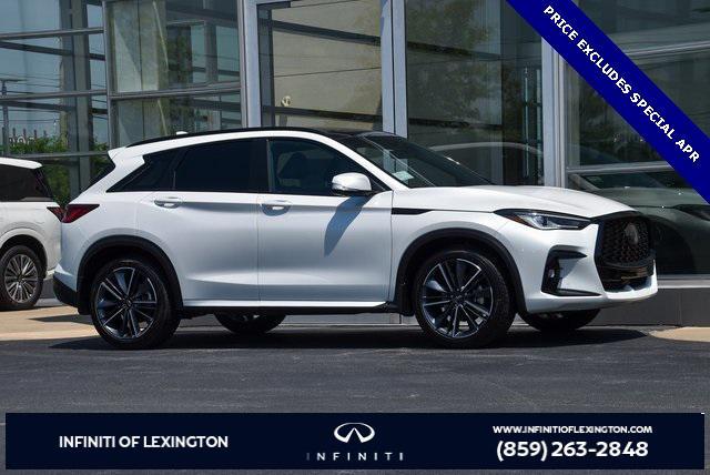 new 2025 INFINITI QX50 car, priced at $48,022