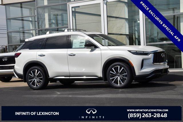 new 2025 INFINITI QX60 car, priced at $57,820