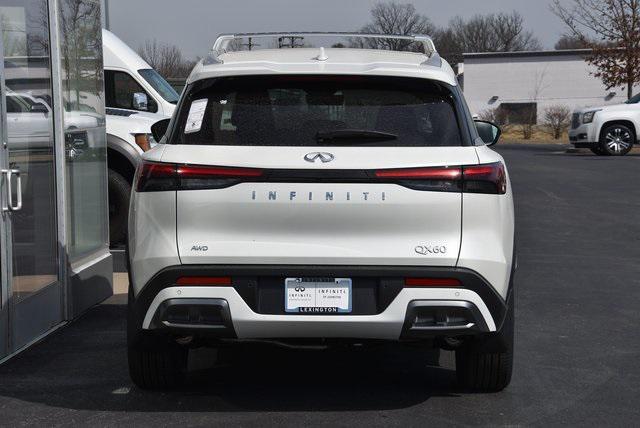 new 2025 INFINITI QX60 car, priced at $62,820