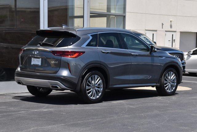 new 2025 INFINITI QX50 car, priced at $45,000