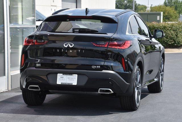 new 2025 INFINITI QX55 car, priced at $49,919