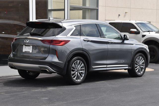 used 2024 INFINITI QX50 car, priced at $37,988