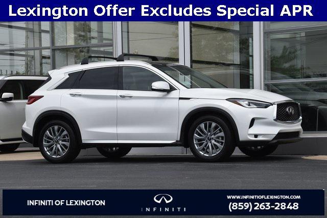 new 2025 INFINITI QX50 car, priced at $43,777