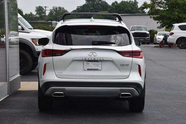 new 2025 INFINITI QX50 car, priced at $40,988