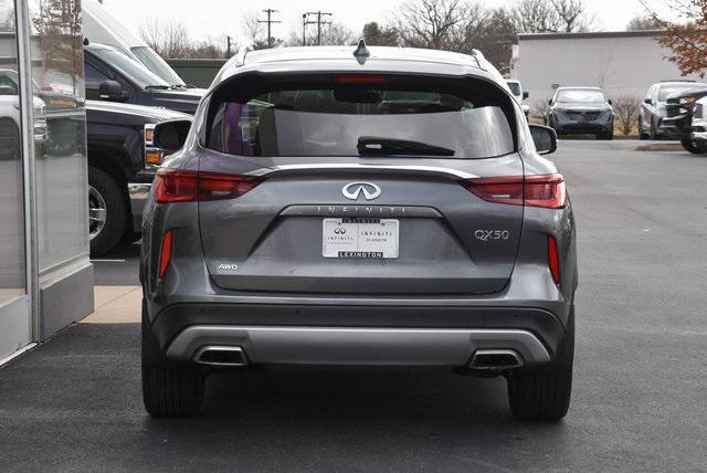 used 2023 INFINITI QX50 car, priced at $37,988