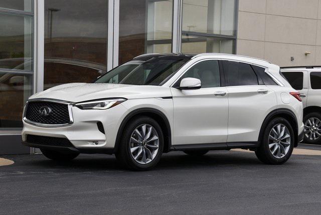 used 2021 INFINITI QX50 car, priced at $27,988