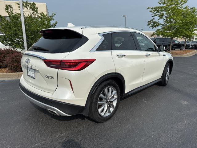used 2021 INFINITI QX50 car, priced at $27,988