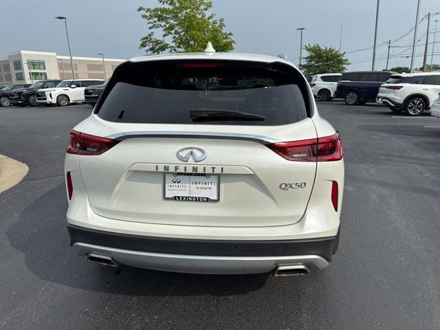 used 2021 INFINITI QX50 car, priced at $27,988