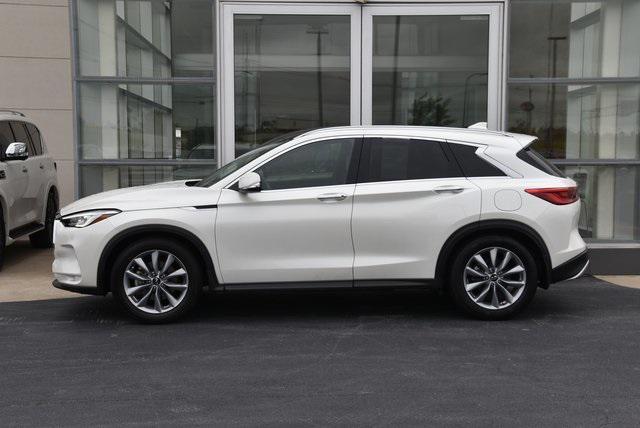 used 2021 INFINITI QX50 car, priced at $27,988
