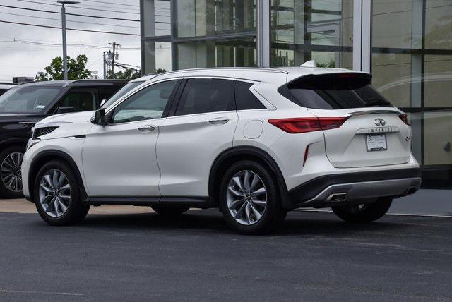 used 2021 INFINITI QX50 car, priced at $27,988