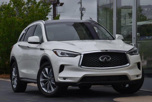 used 2021 INFINITI QX50 car, priced at $27,988