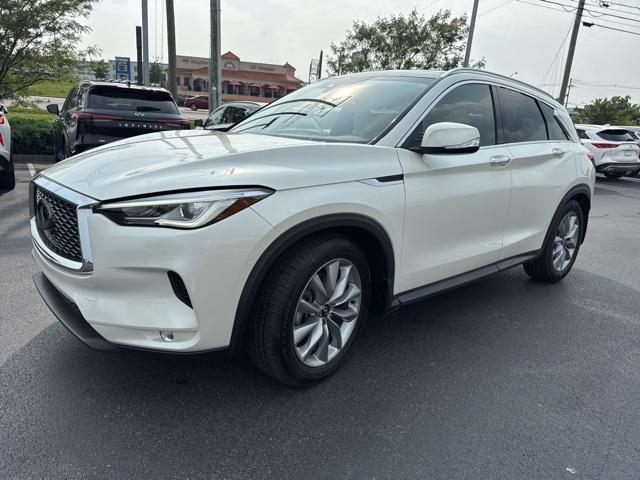 used 2021 INFINITI QX50 car, priced at $27,988