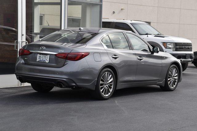 used 2023 INFINITI Q50 car, priced at $35,988