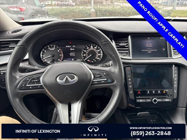 used 2021 INFINITI QX50 car, priced at $27,988