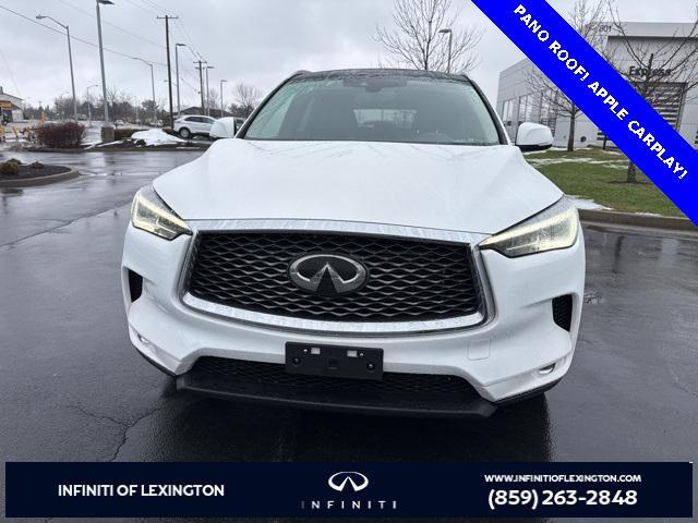 used 2021 INFINITI QX50 car, priced at $27,988