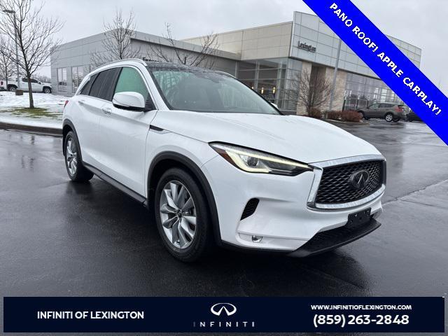 used 2021 INFINITI QX50 car, priced at $27,988