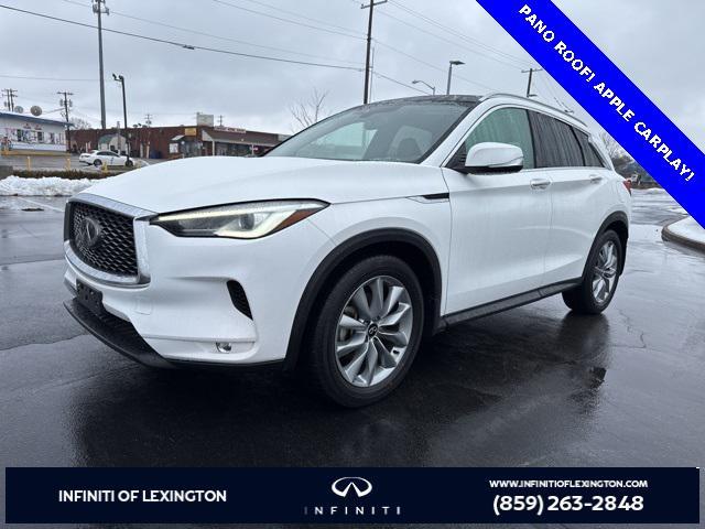 used 2021 INFINITI QX50 car, priced at $27,988