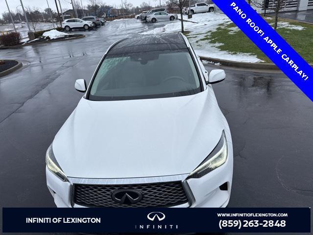 used 2021 INFINITI QX50 car, priced at $27,988