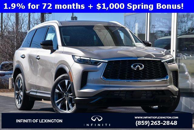 new 2025 INFINITI QX60 car, priced at $58,465