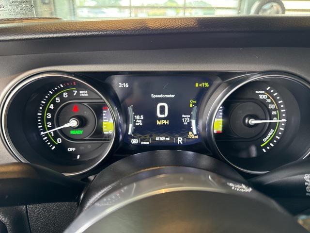 used 2022 Jeep Wrangler Unlimited 4xe car, priced at $33,987