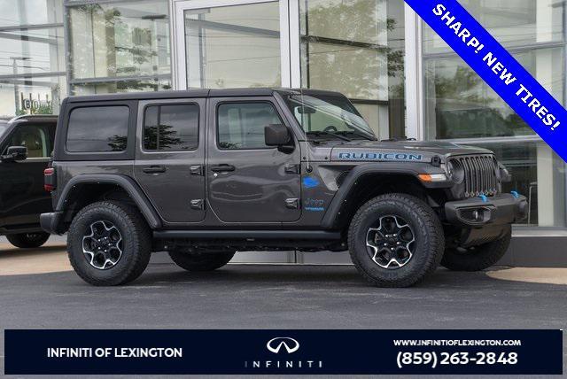 used 2022 Jeep Wrangler Unlimited 4xe car, priced at $33,987