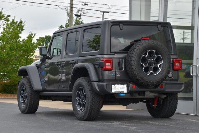 used 2022 Jeep Wrangler Unlimited 4xe car, priced at $33,987