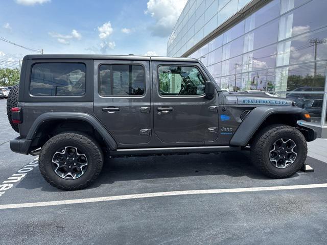 used 2022 Jeep Wrangler Unlimited 4xe car, priced at $33,987