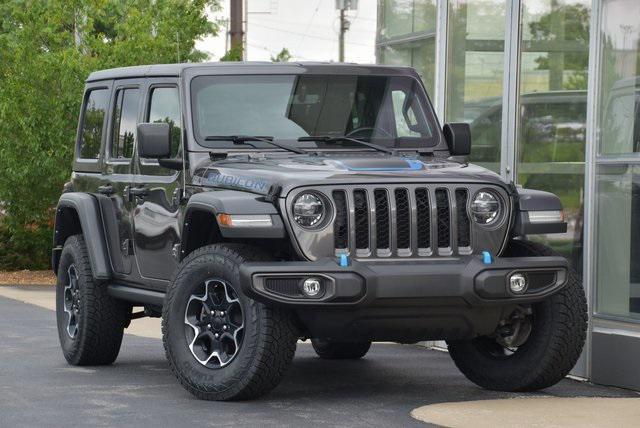 used 2022 Jeep Wrangler Unlimited 4xe car, priced at $33,987
