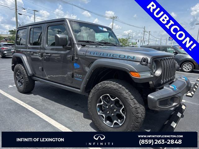 used 2022 Jeep Wrangler Unlimited 4xe car, priced at $33,987