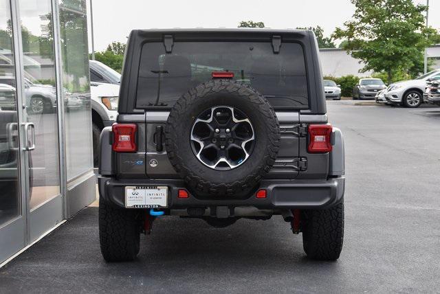 used 2022 Jeep Wrangler Unlimited 4xe car, priced at $33,987