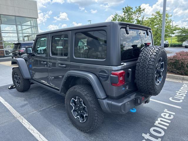 used 2022 Jeep Wrangler Unlimited 4xe car, priced at $33,987