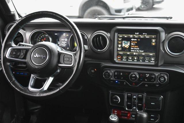 used 2022 Jeep Wrangler Unlimited 4xe car, priced at $33,987
