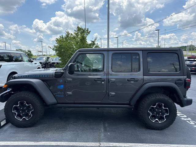 used 2022 Jeep Wrangler Unlimited 4xe car, priced at $33,987