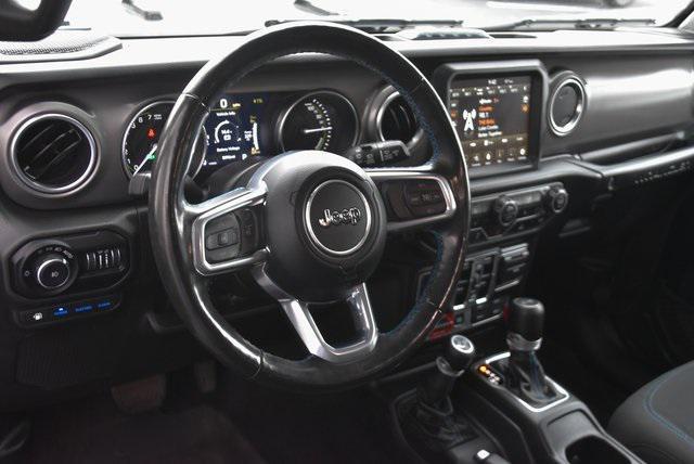 used 2022 Jeep Wrangler Unlimited 4xe car, priced at $33,987
