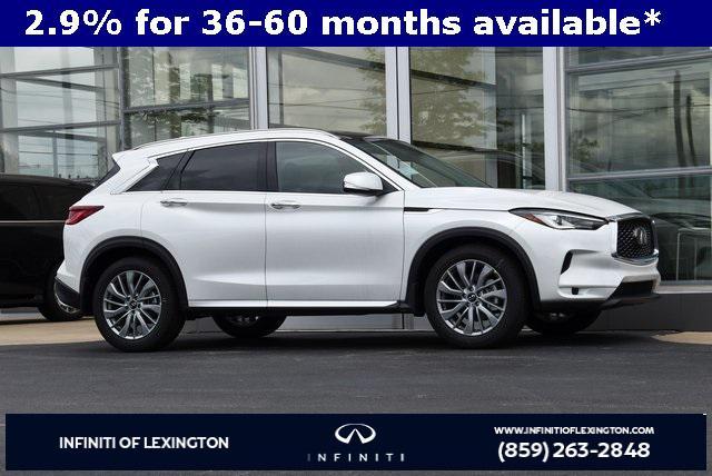 new 2025 INFINITI QX50 car, priced at $46,000