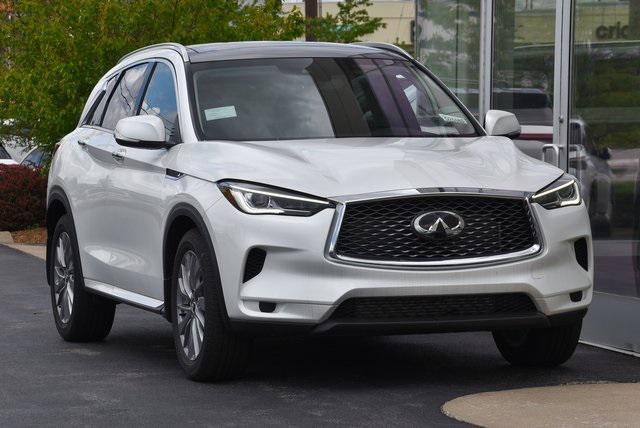 new 2025 INFINITI QX50 car, priced at $46,000