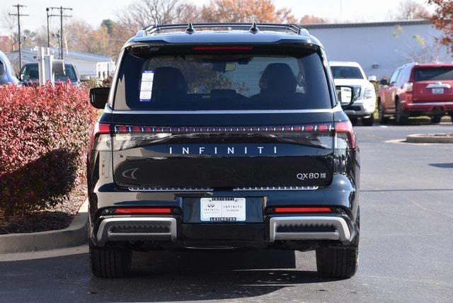 new 2025 INFINITI QX80 car, priced at $107,130