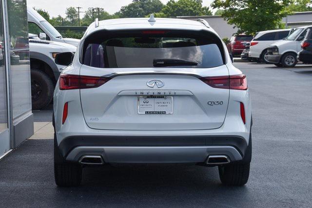 used 2024 INFINITI QX50 car, priced at $37,988