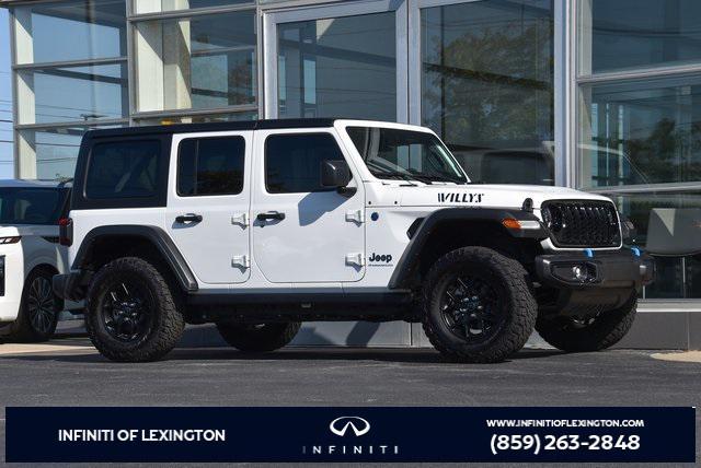 used 2024 Jeep Wrangler 4xe car, priced at $33,999