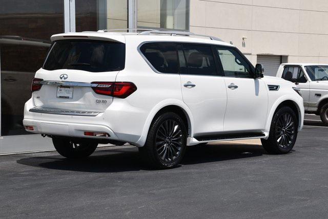 used 2024 INFINITI QX80 car, priced at $63,499