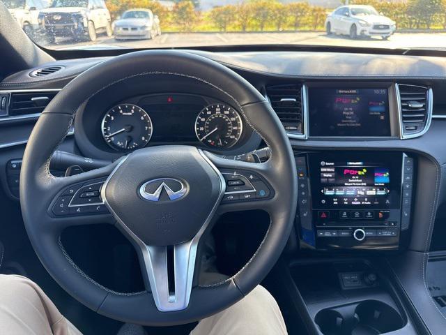 used 2025 INFINITI QX55 car, priced at $39,587