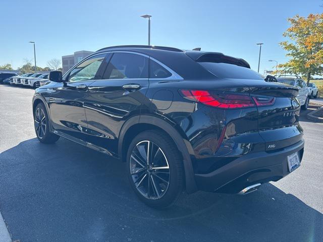 used 2025 INFINITI QX55 car, priced at $39,587