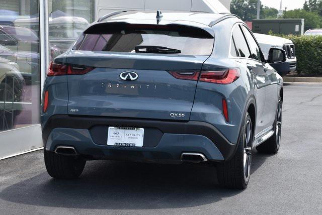 used 2024 INFINITI QX55 car, priced at $45,499