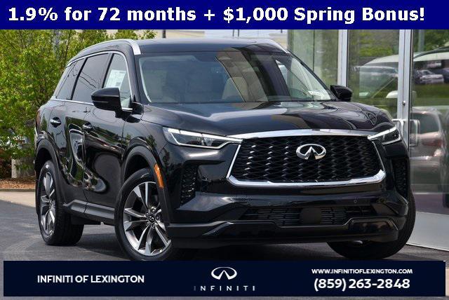 new 2025 INFINITI QX60 car, priced at $58,674