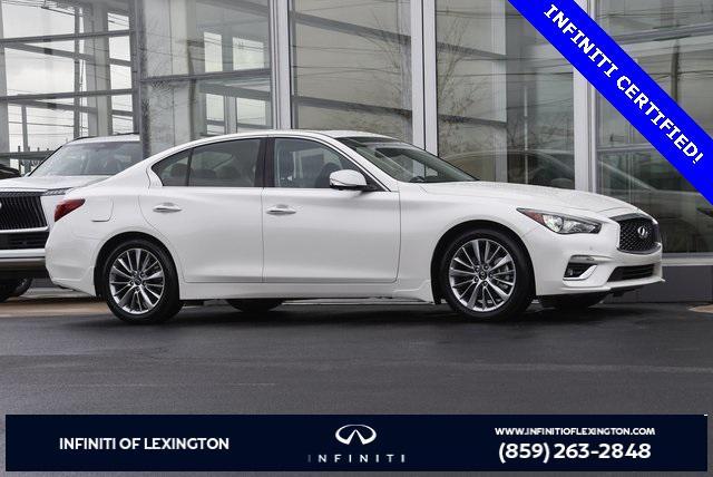 used 2022 INFINITI Q50 car, priced at $26,987